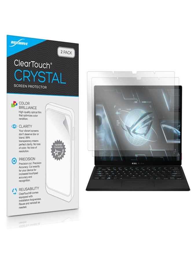 بوكس ويف واقي شاشة BoxWave متوافق مع ASUS ROG Flow Z13 (2022) - ClearTouch Crystal (عبوة من قطعتين)، غشاء فيلم عالي الدقة - يحمي من الخدوش - Image 1